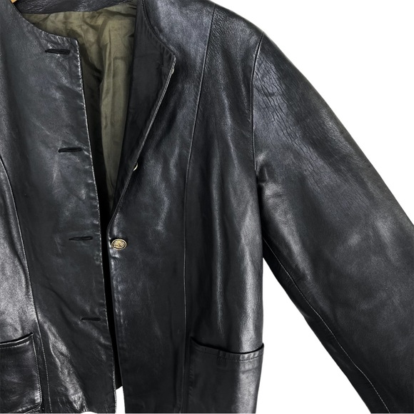 Vintage made in France genuine leather jacket - Picture 4 of 7